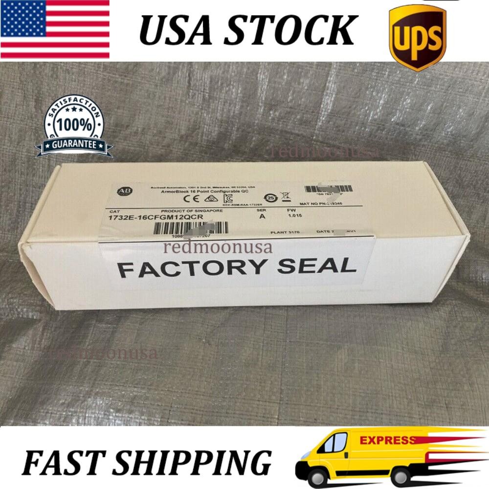 Allen Bradley 1732E-16CFGM12QCR /A ArmorBlock Module *NEW IN BOX* US Free Tax