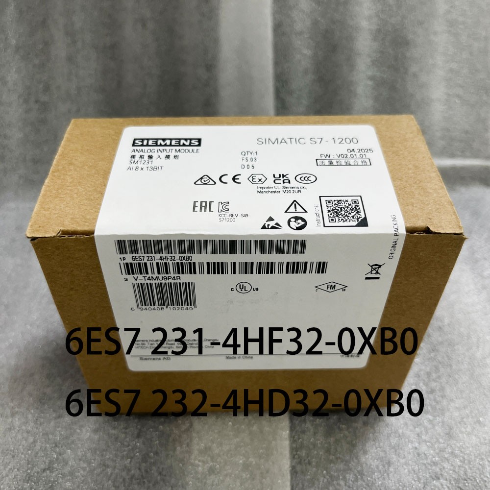 SIEMENS Brand new 6ES7 231-4HF32-0XB0 6ES7 232-4HD32-0XB0 ANALOG OUTPUT MODULE