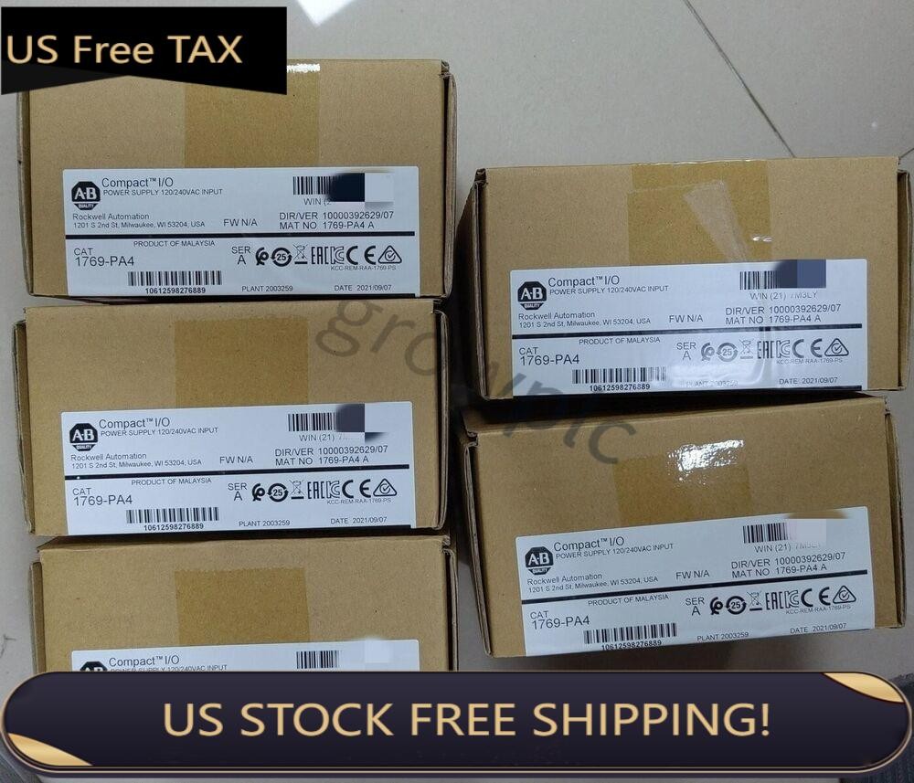 New Allen-Bradley 1769-PA4 SER A Compact Power Supply Module 1769PA4