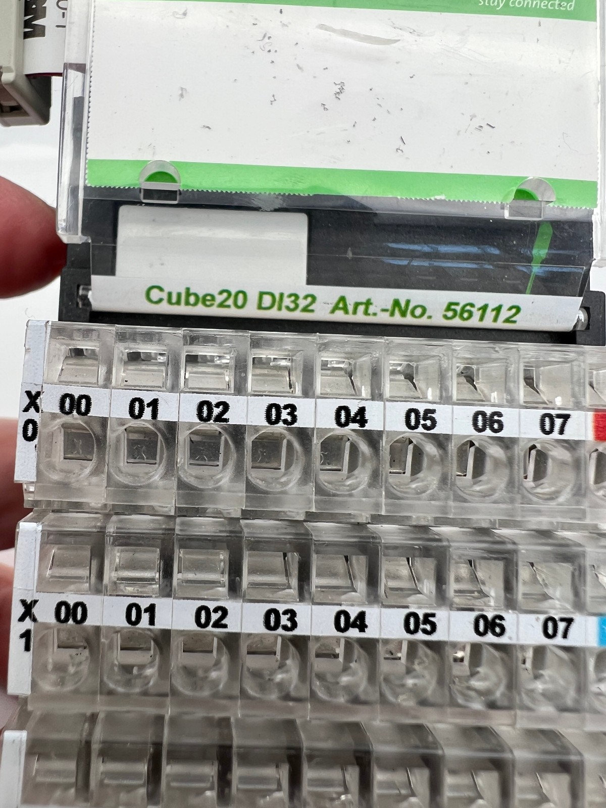 Murr Elektronik Cube20 DI32 56112 Digital Input Module Fieldbus GERMANY