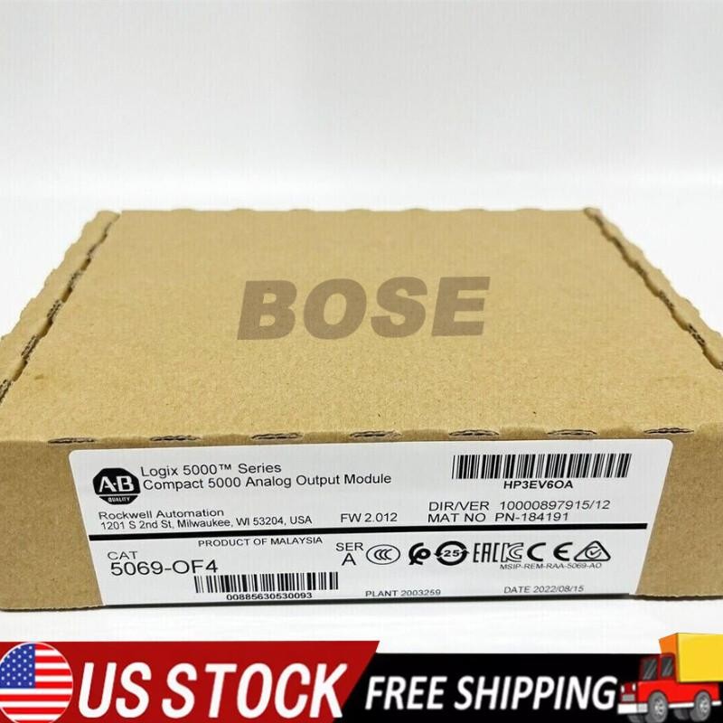 New 5069-OF4 Compact 5000 Analog Output Module AB 5069OF4 US Free Tax