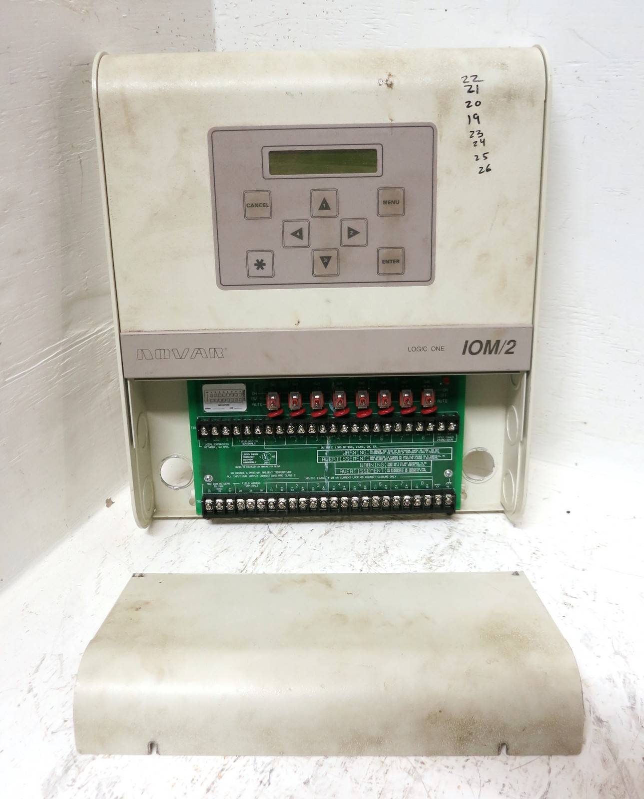 Novar IOM/2 Logic One V1.29 Input/Output Module Triac Remote Override DRO Board