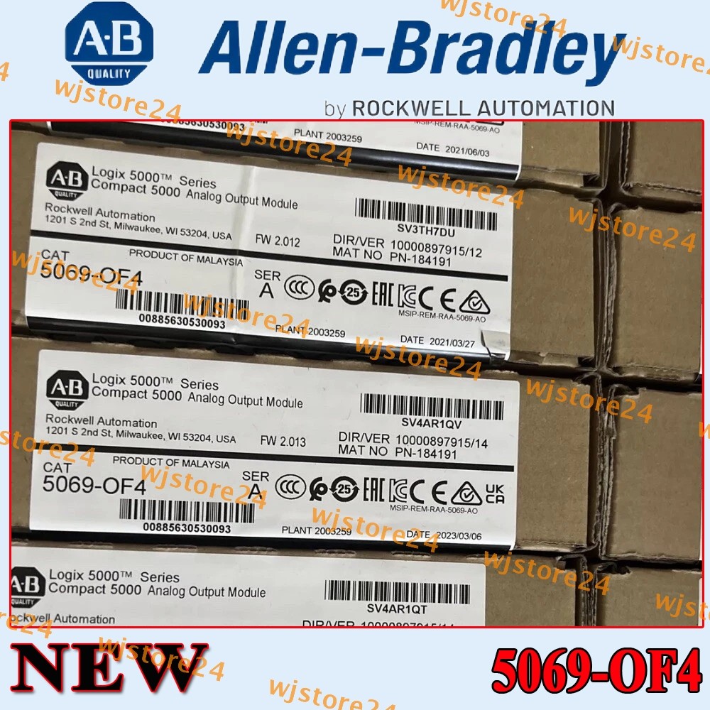 5069-OF4 Compact 5000 Analog Output Module New AB 5069OF4