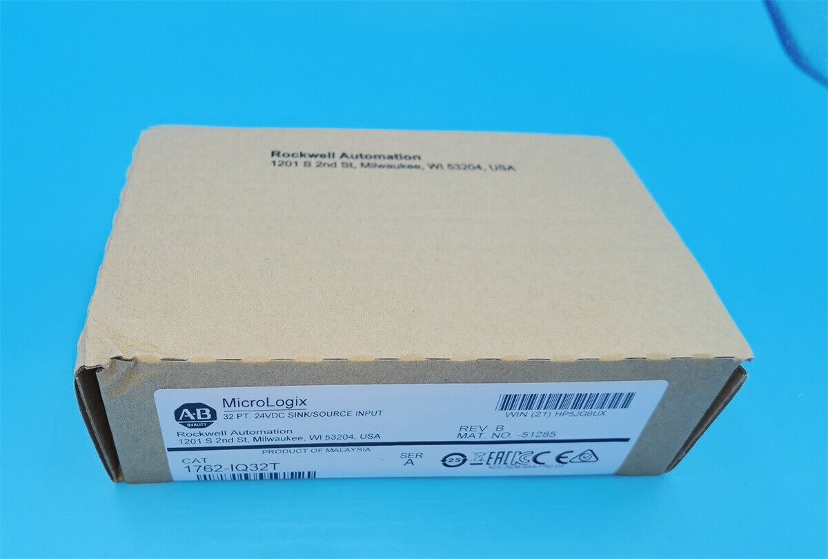 New Sealed Allen-Bradley 1762-IQ32T MicroLogix 32 Point Input Module US Free Tax