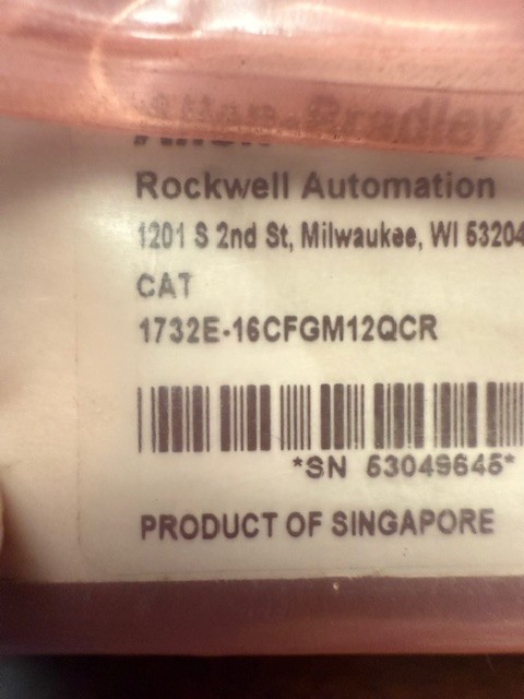ALLEN BRADLEY 1732E-16CFGM12QCR