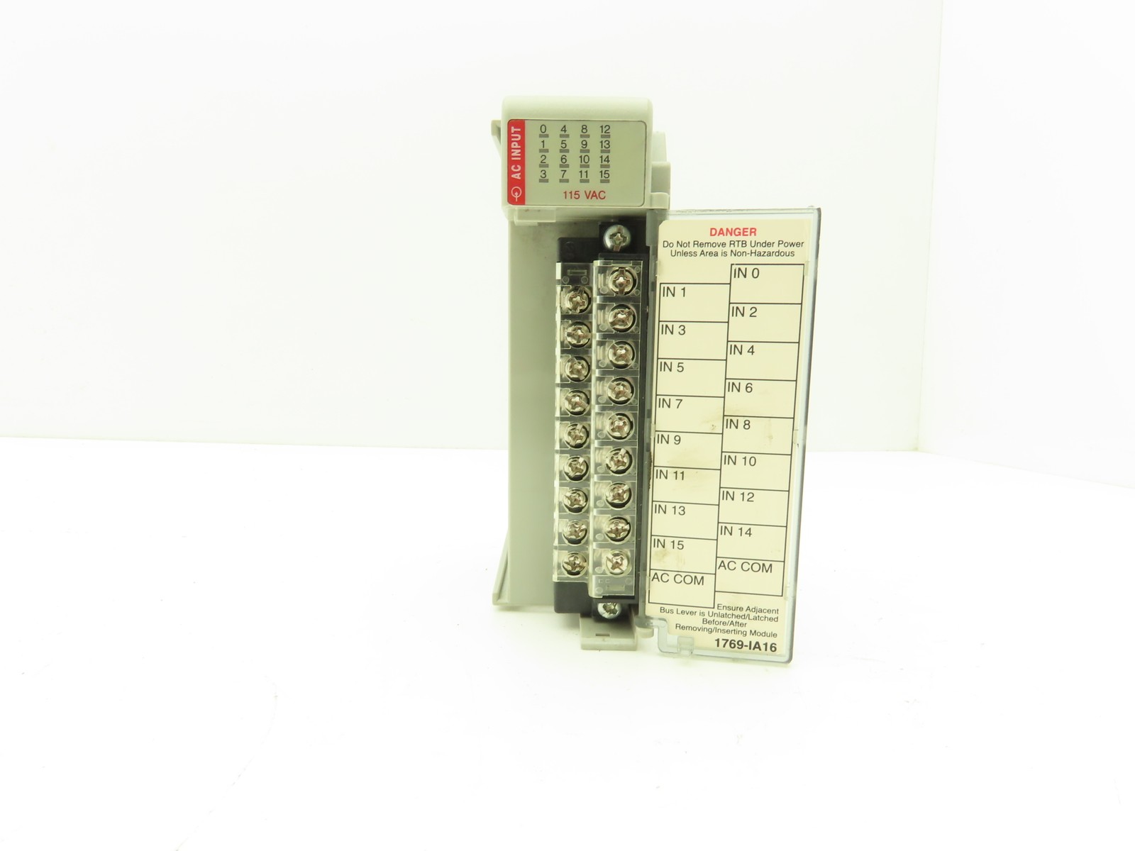 Allen Bradley 1769-IA16 Compact Logix I/O Input Module 16Pt Ser A FW 3.1