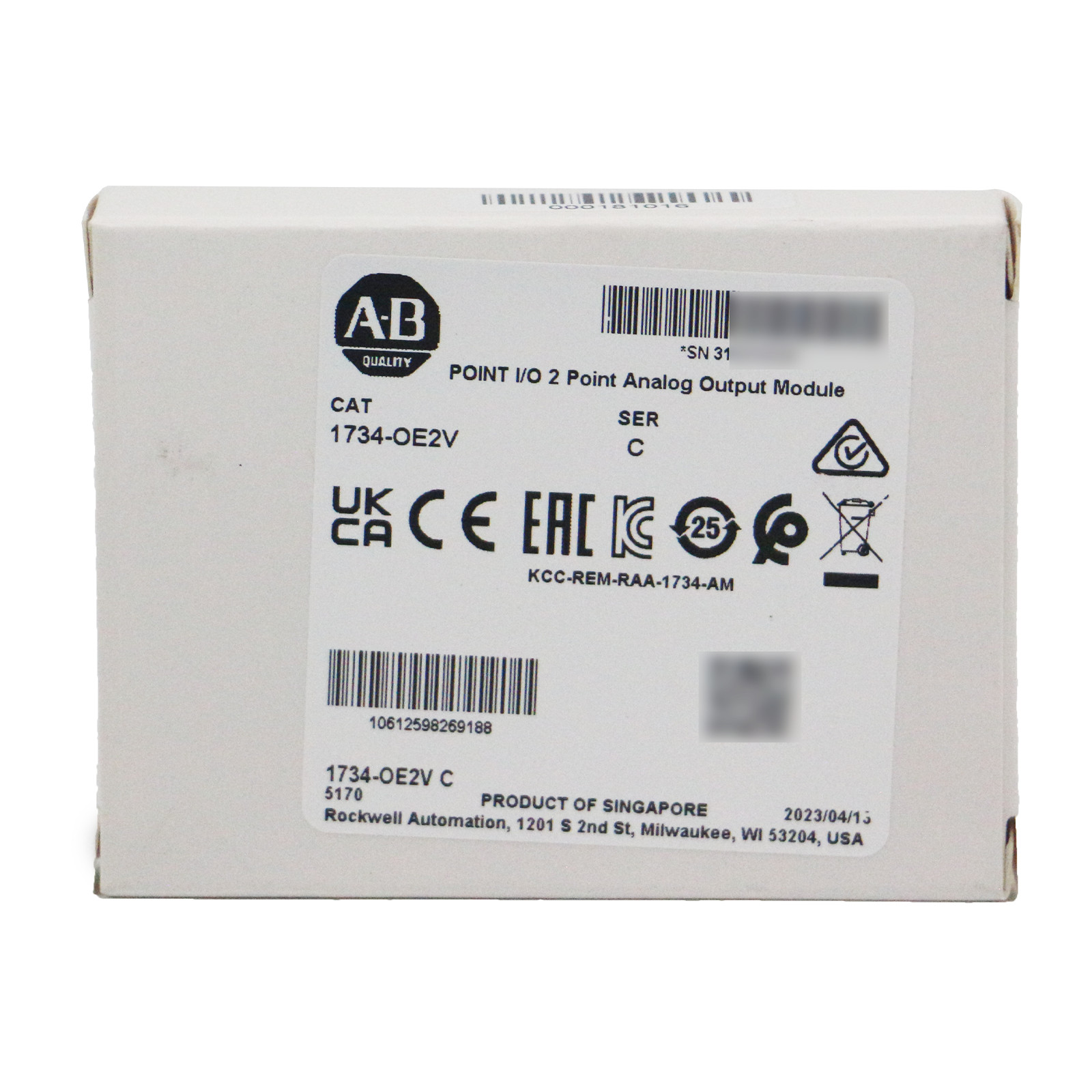 1734‑OE2V Analog Output Module PLC Industrial Spare Parts Fast Shipping