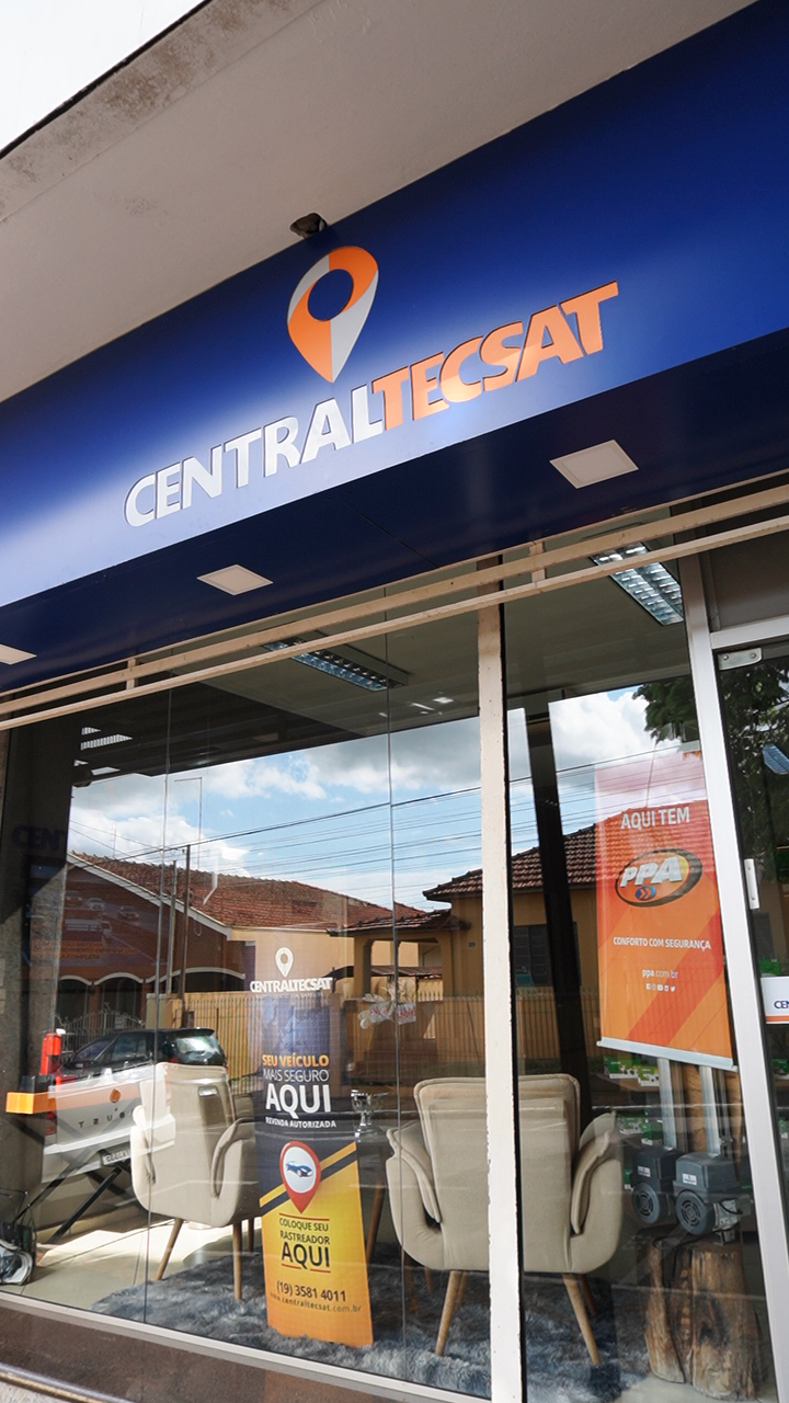 Fachada da loja Centraltecsat